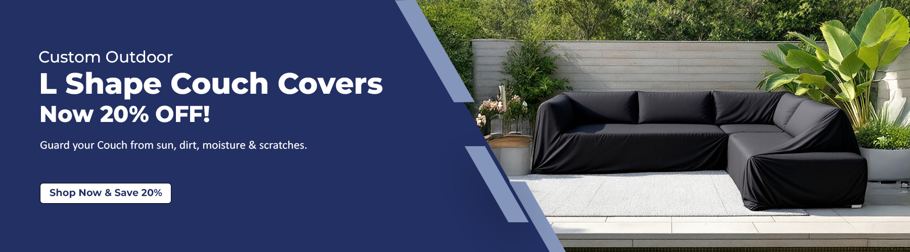 Custom Outdoor L Shape Couch